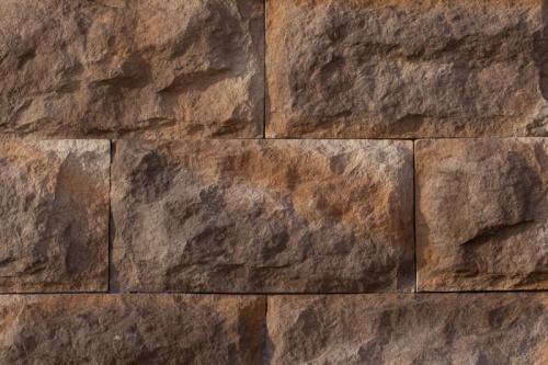 Ecostone Фасадный облицовочный камень Бастион 4 «под натуральный пилёный камень», ЭкоСтоун