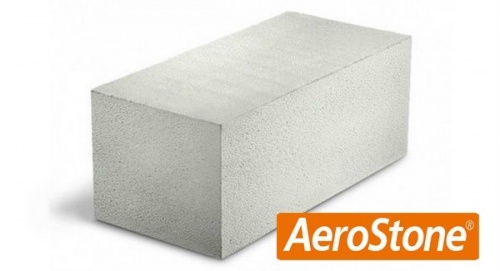 Газобетонный блок AeroStone D500 B2,5 F100 625х250х400